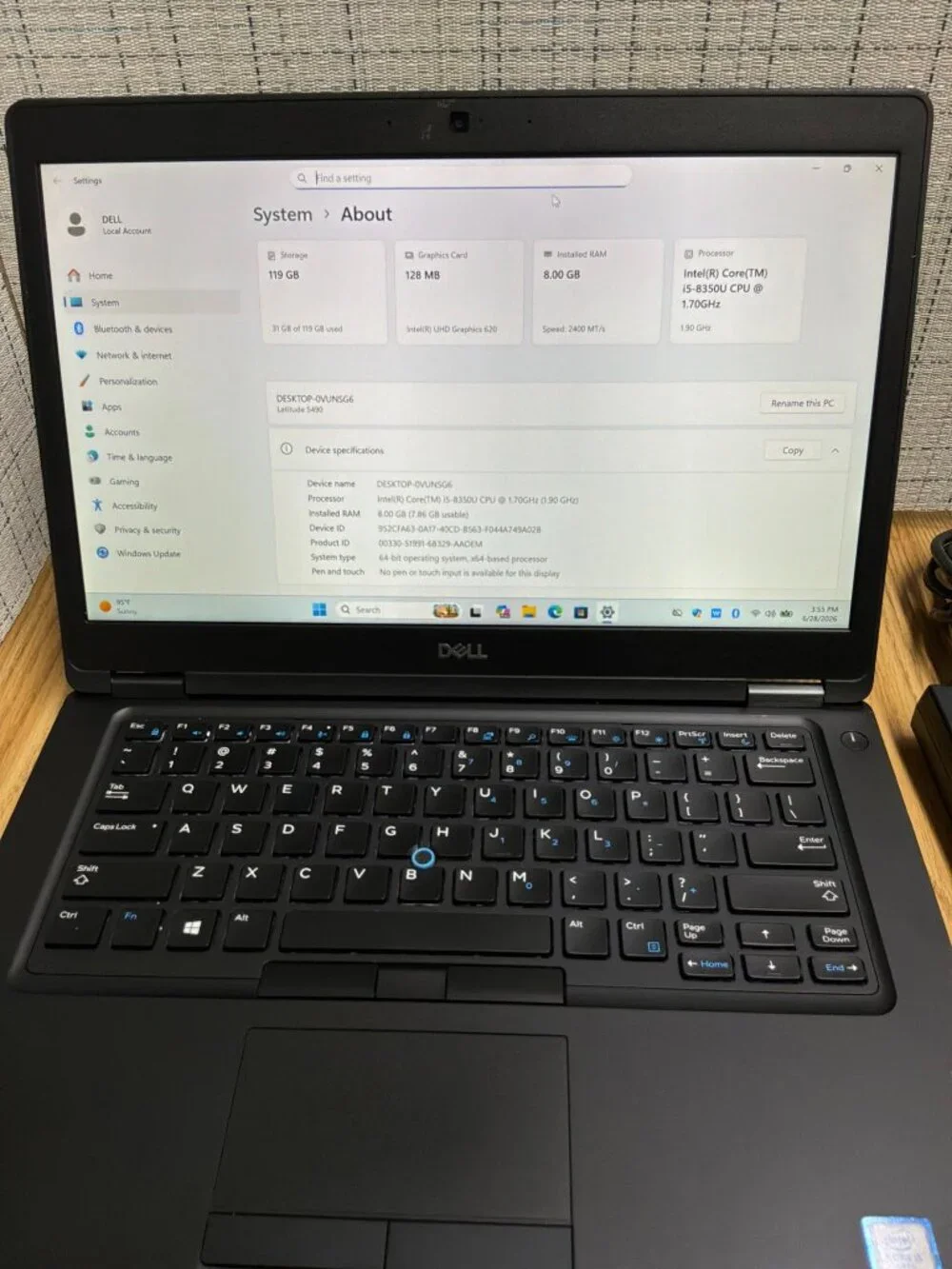 Dell Latitude 5490 14